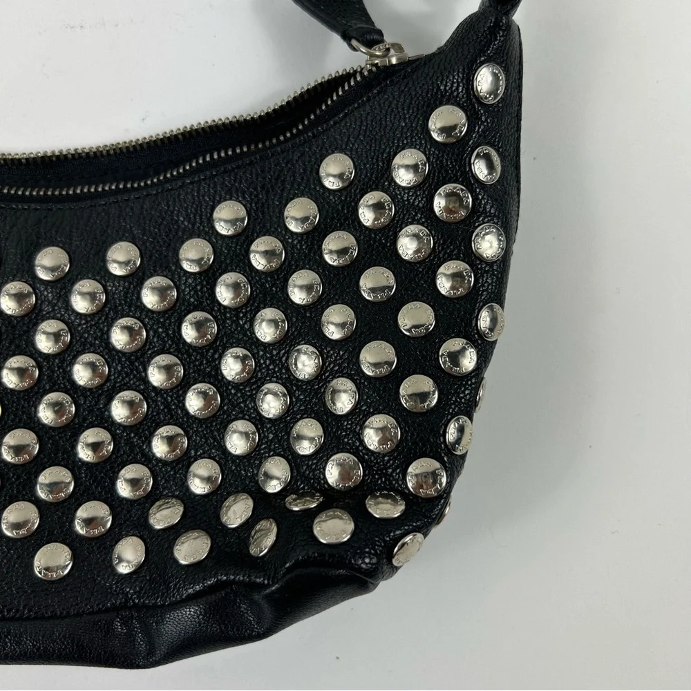 Rare Prada Vintage Antic Stud-Embellished Pochette - Picture 6 of 11